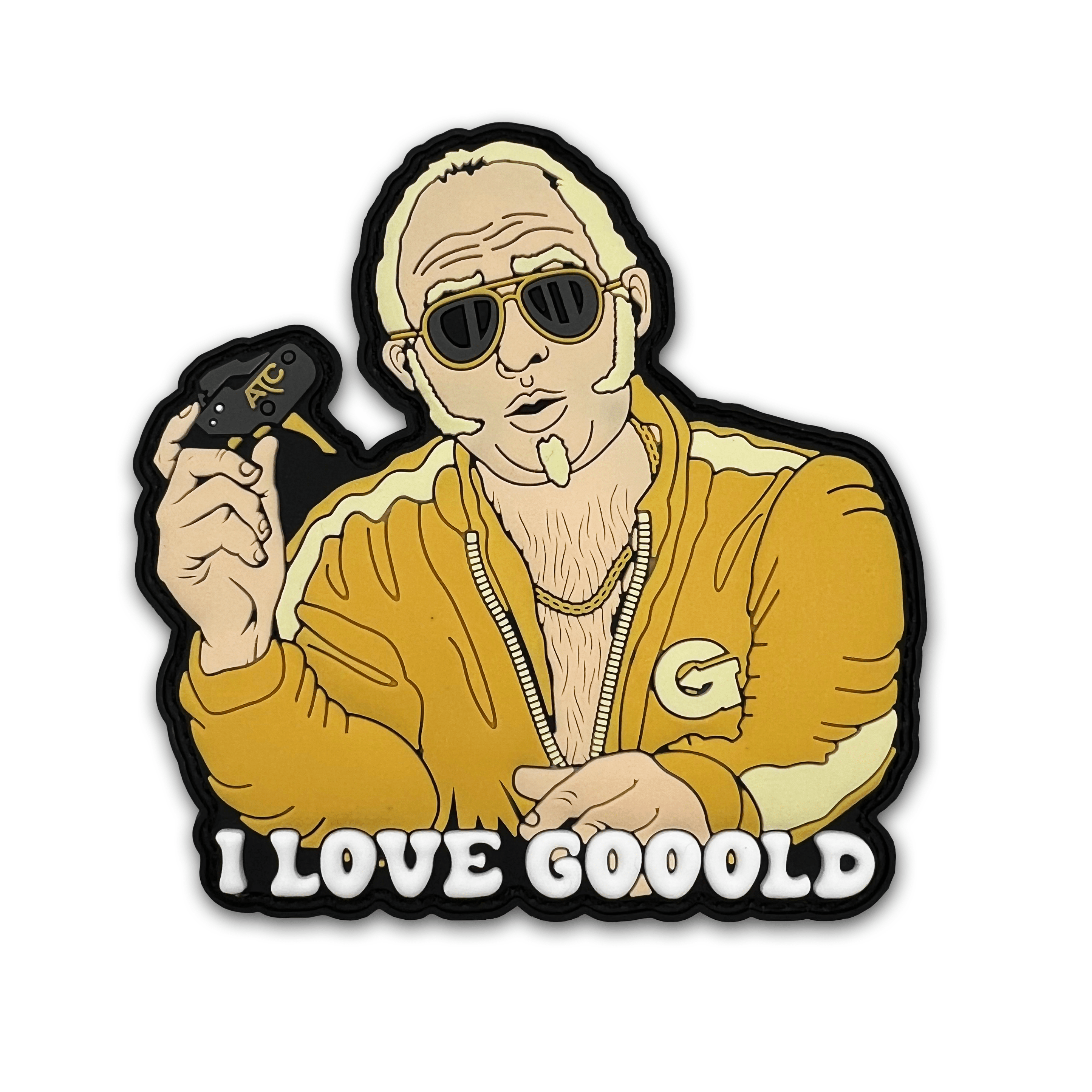 ATC AR GOLD TRIGGER I LOVE GOOOOLD PATCH